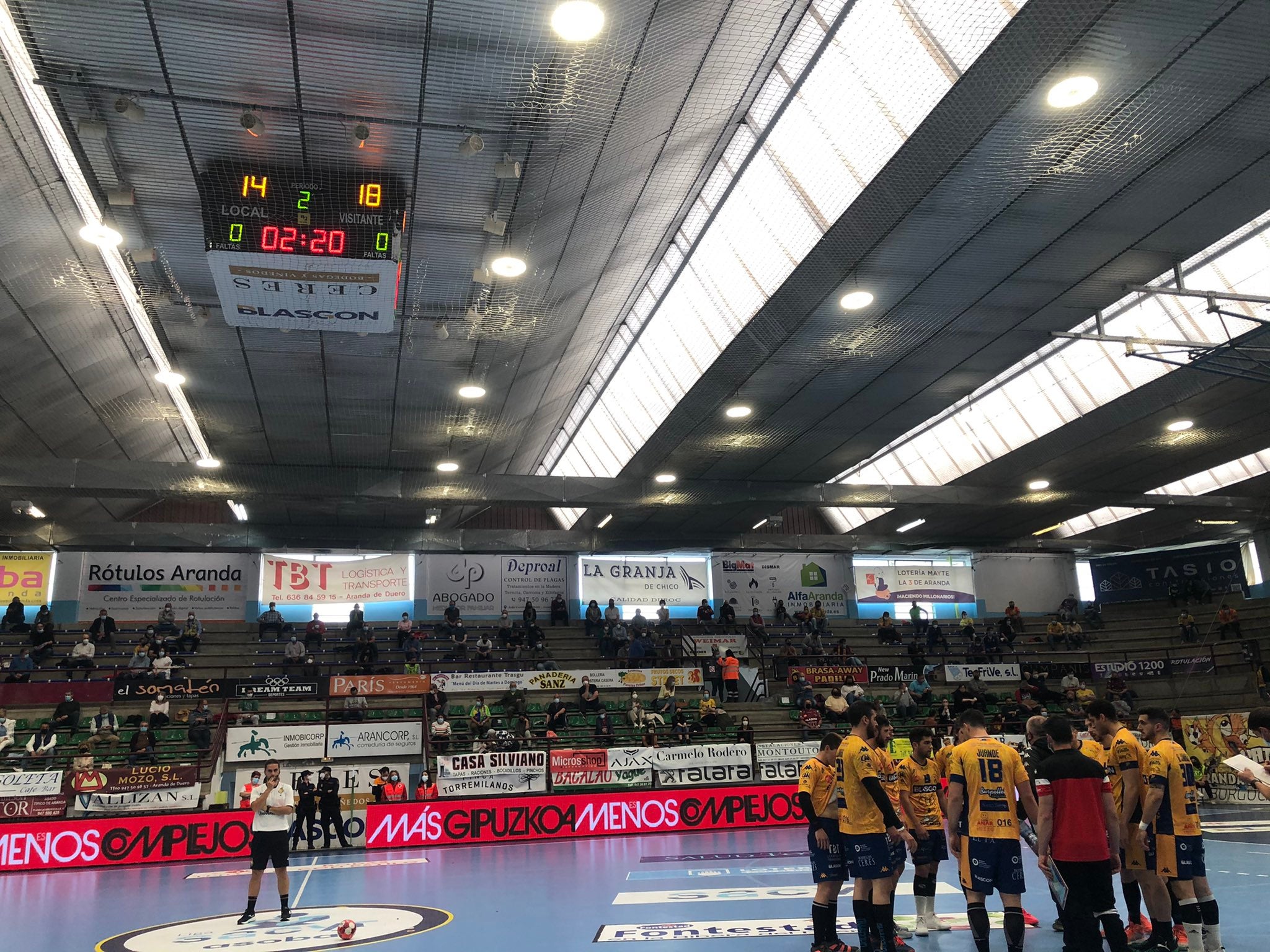 El Villa de Aranda cae ante el Bidasoa y consuma su descenso a Plata