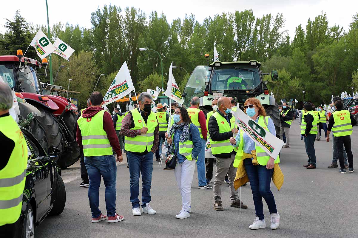 Fotos: Agricultores y ganaderos exigen en Burgos una PAC para los profesionales y los que paguen la Seguridad Social Agraria