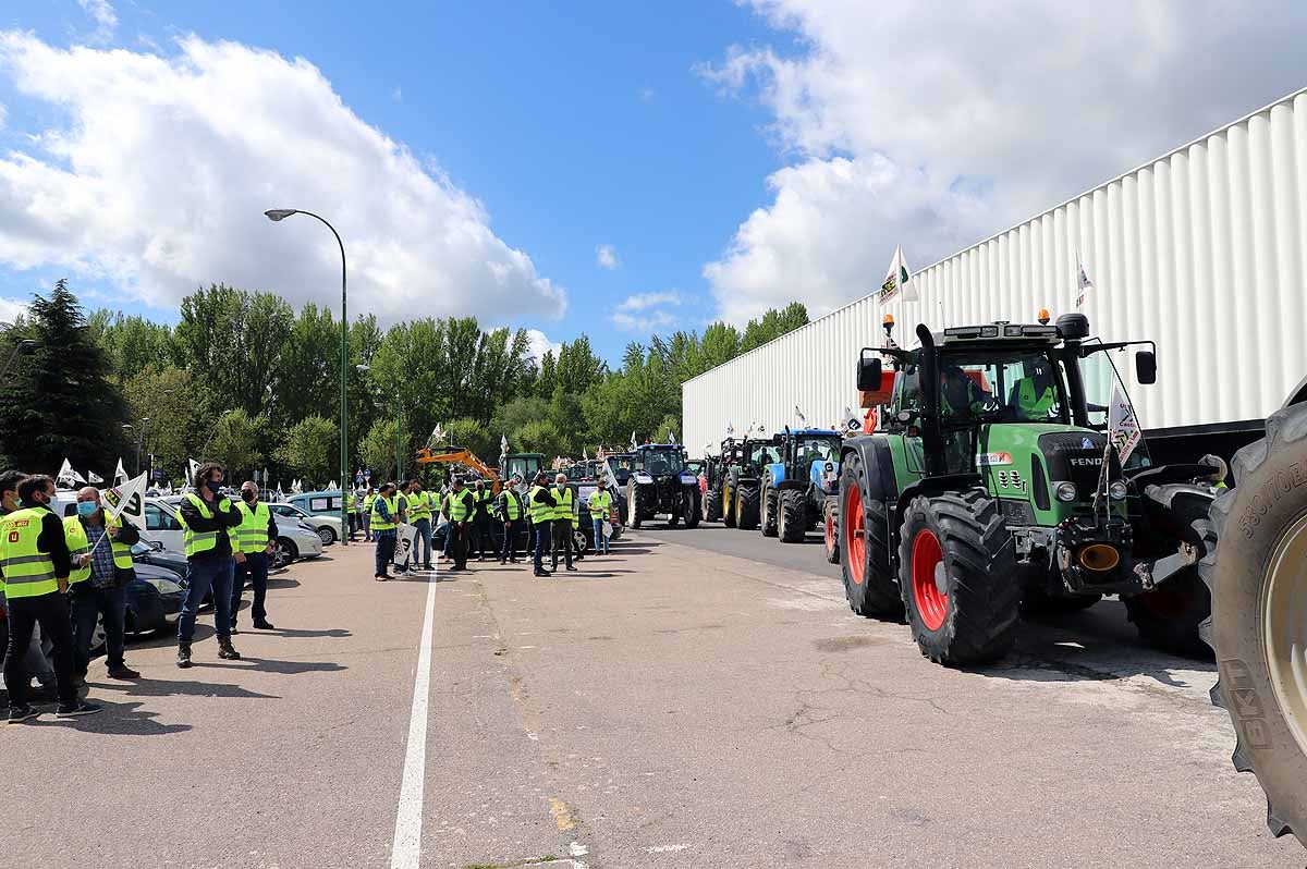 Fotos: Agricultores y ganaderos exigen en Burgos una PAC para los profesionales y los que paguen la Seguridad Social Agraria