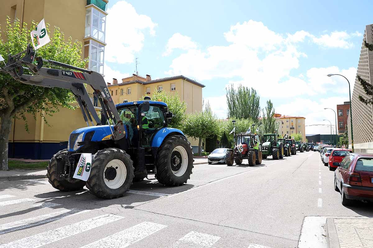 Fotos: Agricultores y ganaderos exigen en Burgos una PAC para los profesionales y los que paguen la Seguridad Social Agraria