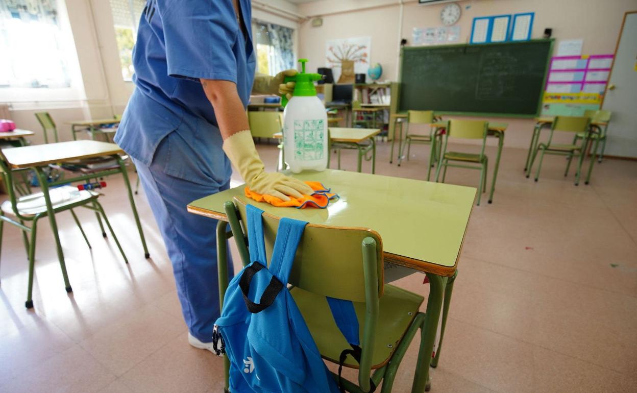 El cierre de aulas continúa siendo un goteo en Burgos. 