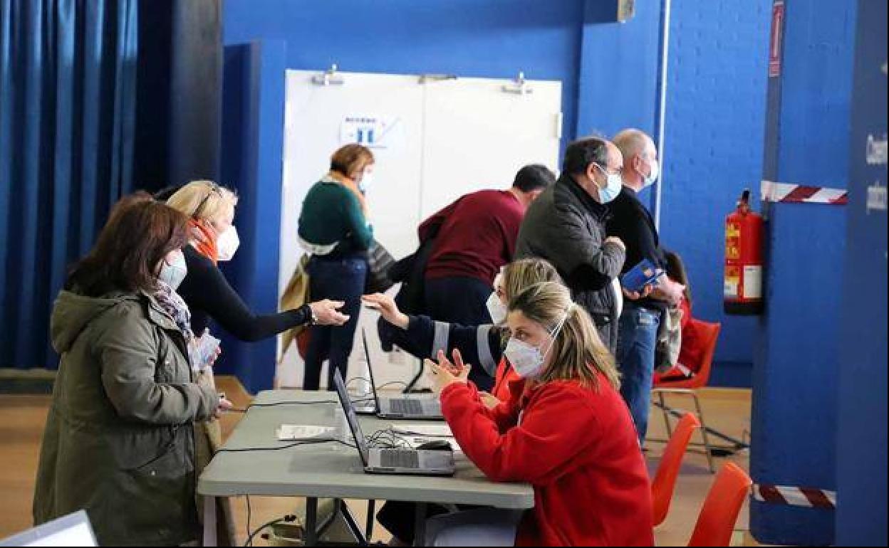 Jornada de vacunación masiva en Burgos