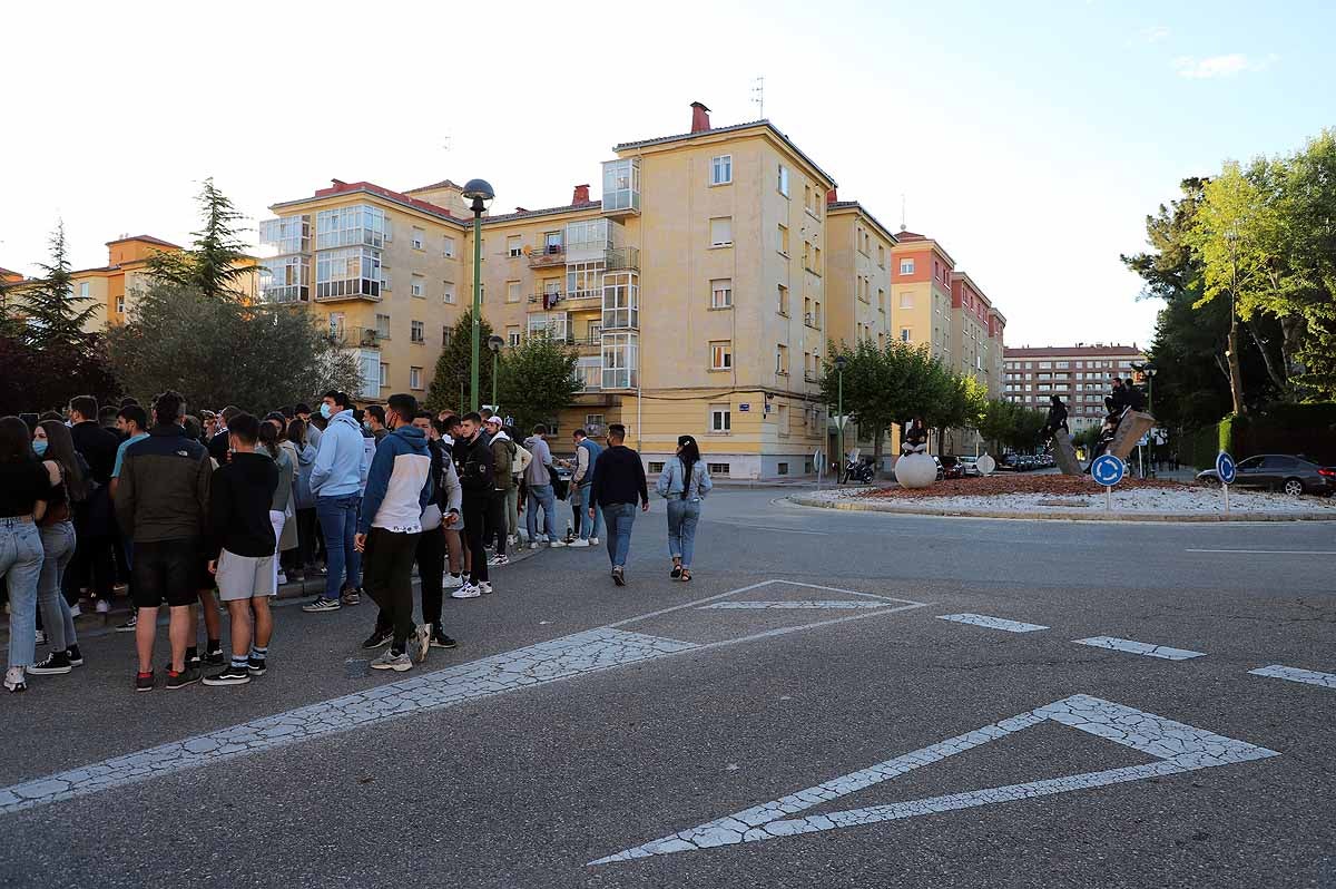 Fotos: Burgos vibra con su equipo en la distancia