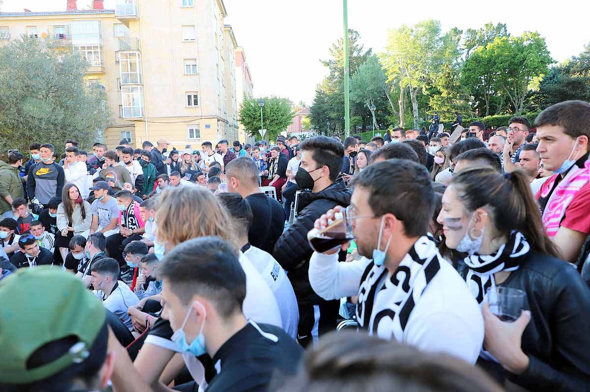 Fotos: Burgos vibra con su equipo en la distancia