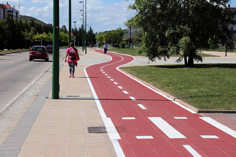 Fotos: Ciclistas y peatones, en contra de las aceras bici