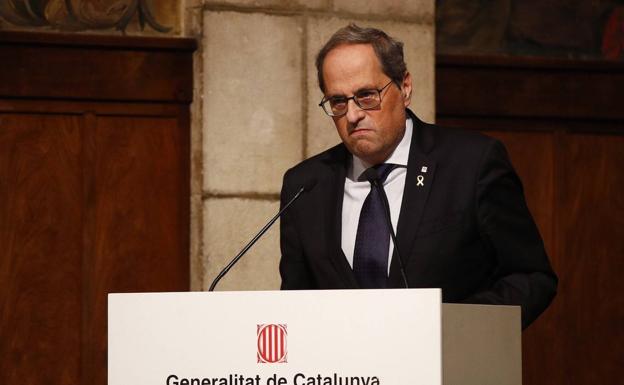 La Fiscalía pide una segunda inhabilitación para Quim Torra