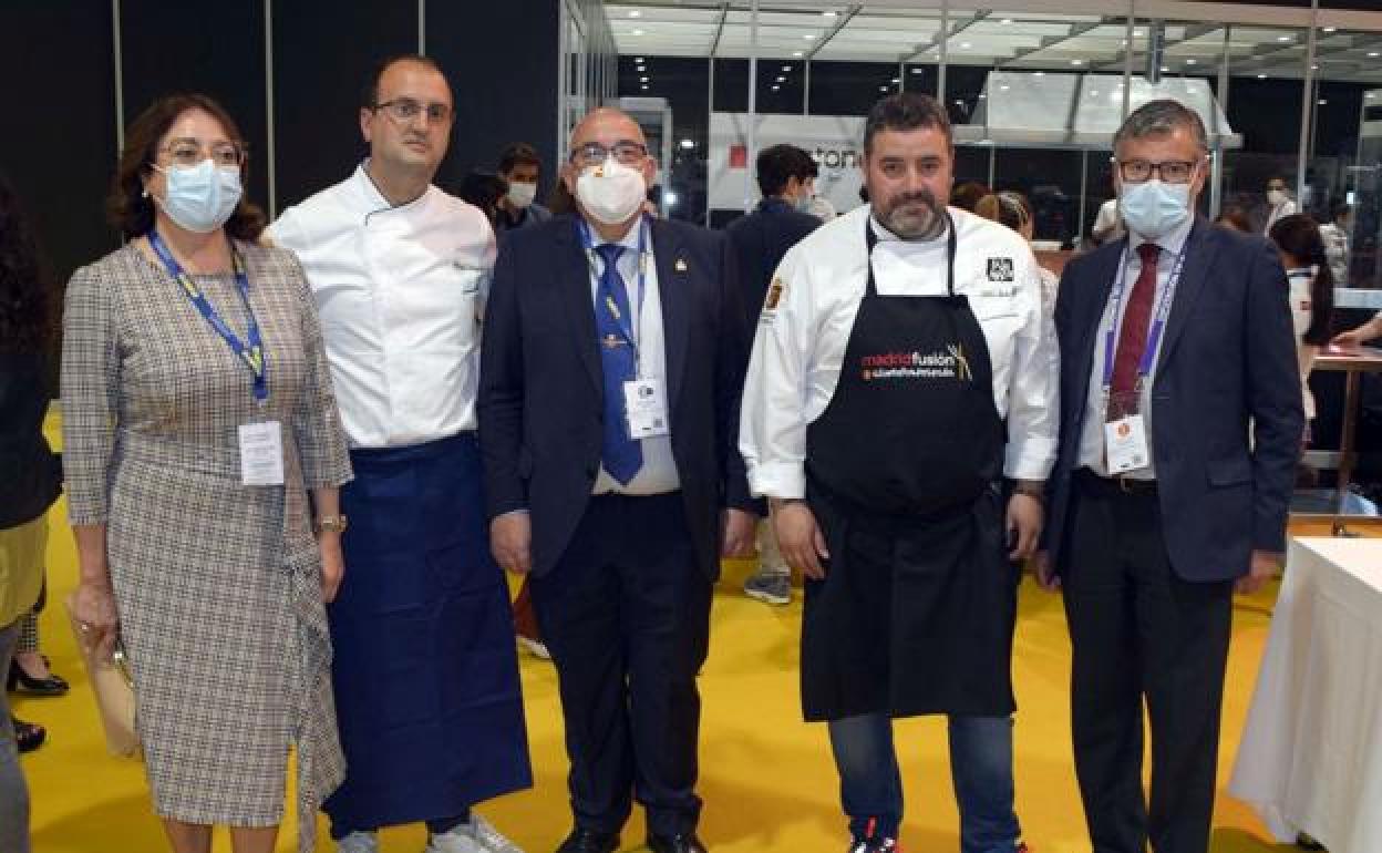 Presentación del Queso de Burgos, en Madrid Fusión. 