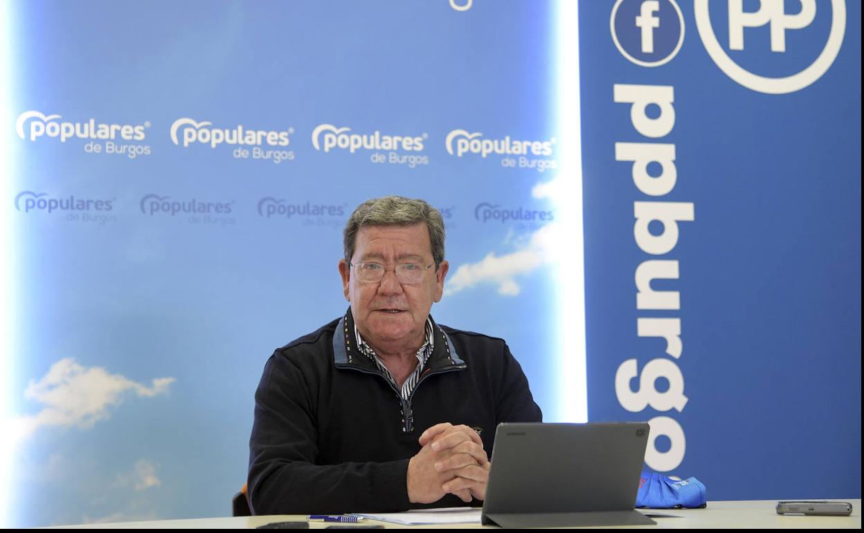 César Rico no optará a la reelección después de 20 años como presidente del PP de Burgos.