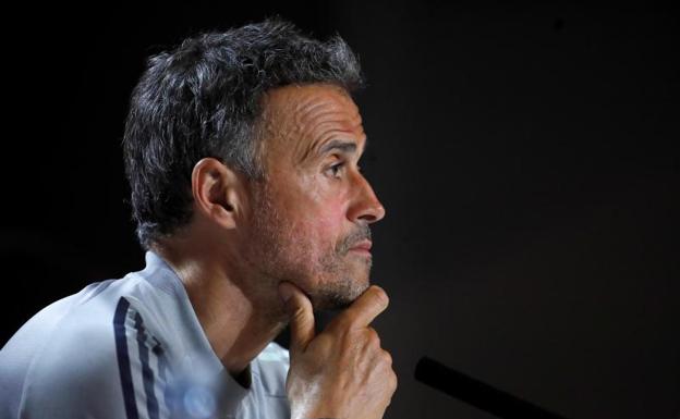 Luis Enrique Martínez, seleccionador español. 