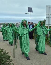 Imagen secundaria 2 - Protestas con motivo de la cumbre del G-7 