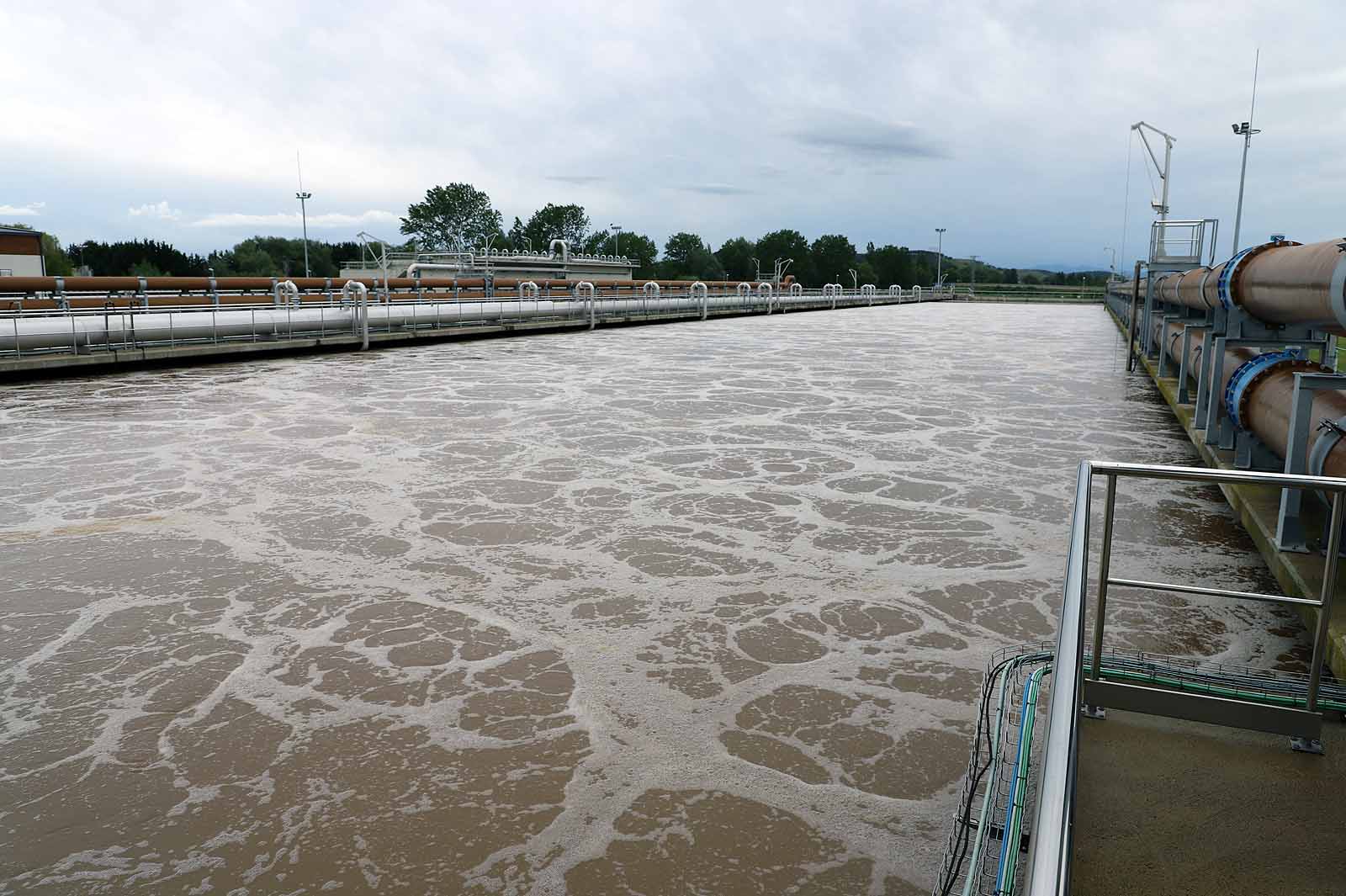 Instalaciones de la depuradora de Villalonquéjar y potabilizadora de Arlanzón.