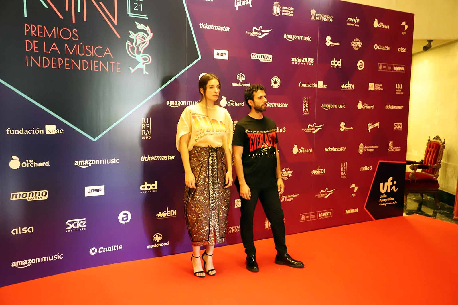 Fotos: Alfombra roja de los Premios MIN 2021