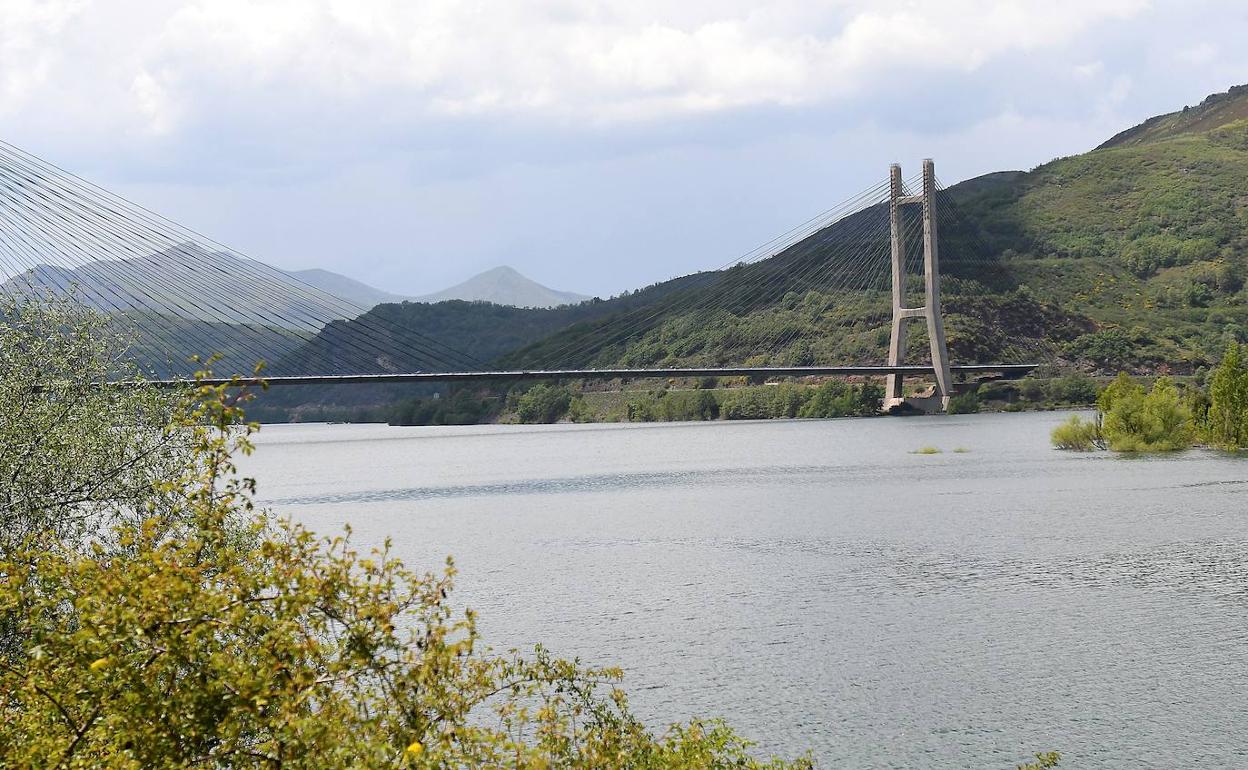 El embalse de Riaño. 