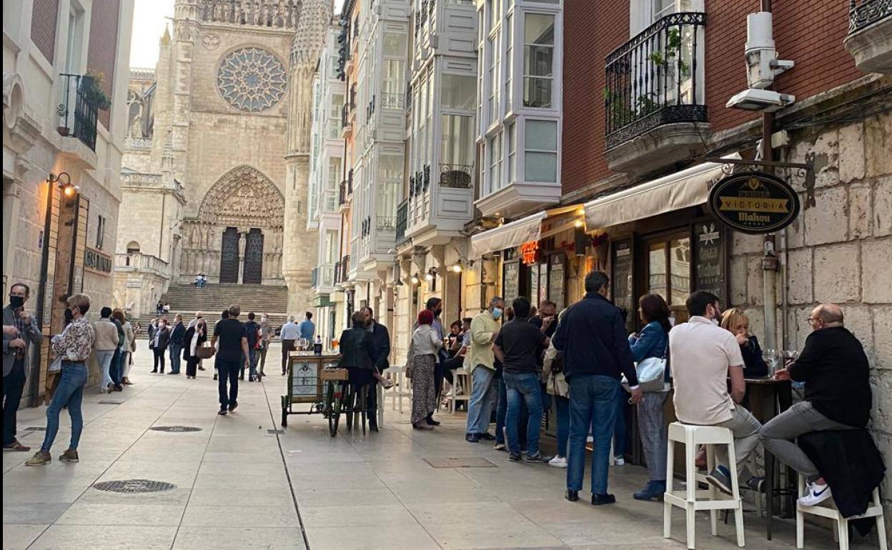 Burgos estrenó nivel 1 el viernes con cuatro indicadores covid en nivel de nueva normalidad..