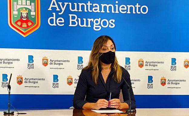 Carolina Blasco, en rueda de prensa