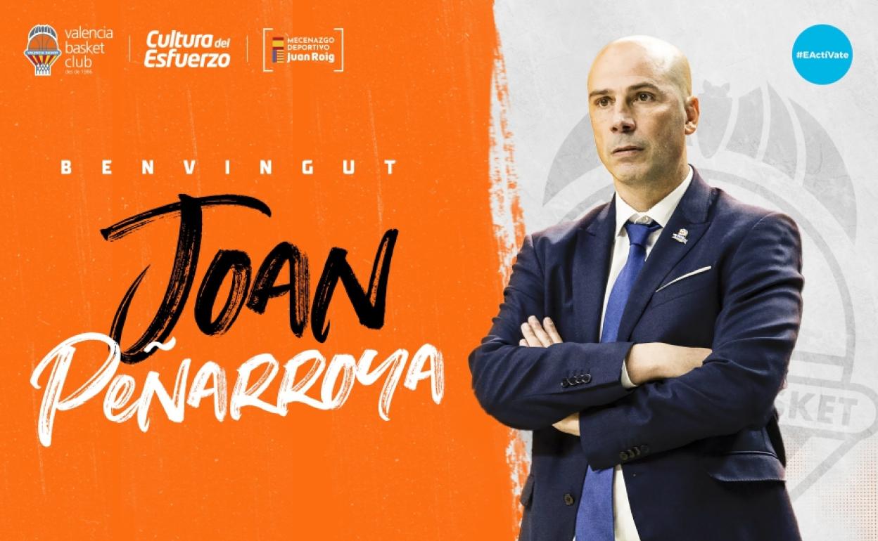 El Valencia Basket ha anunciado a primera hora de la tarde el fichaje de Peñarroya. 