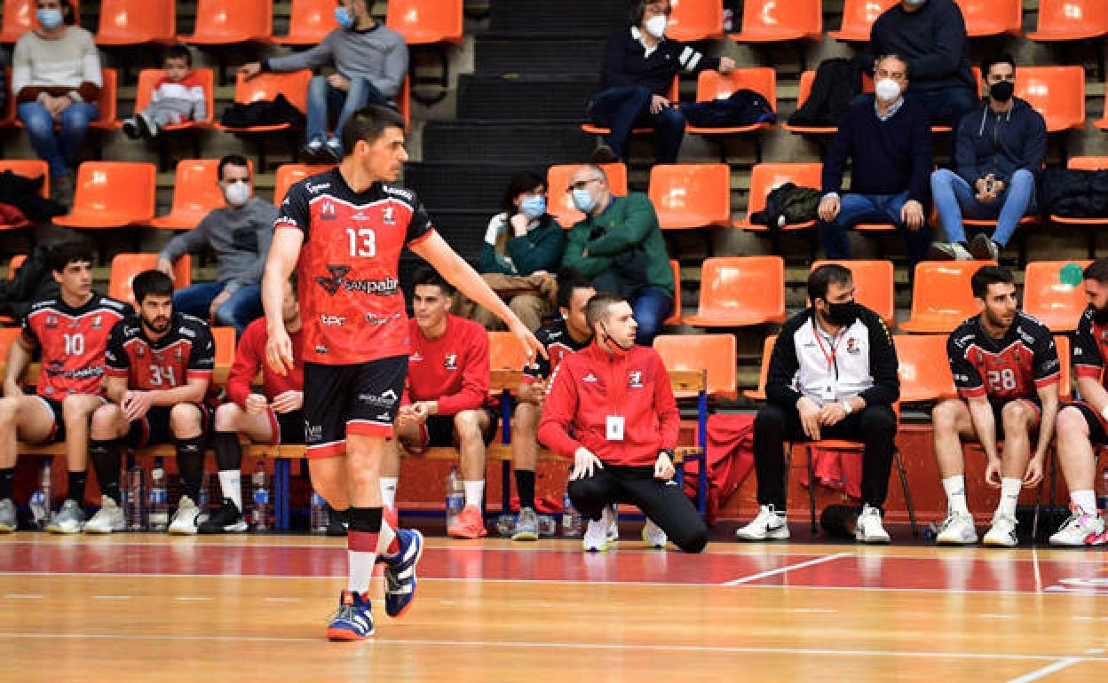 Julián Rasero, durante un encuentro. 