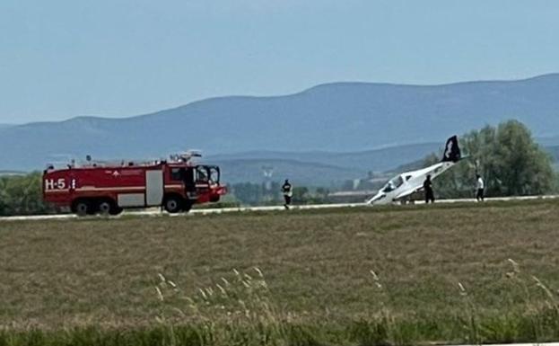 Un «fallo humano», principal hipótesis del accidente de un piloto de la escuela de aviación de Burgos