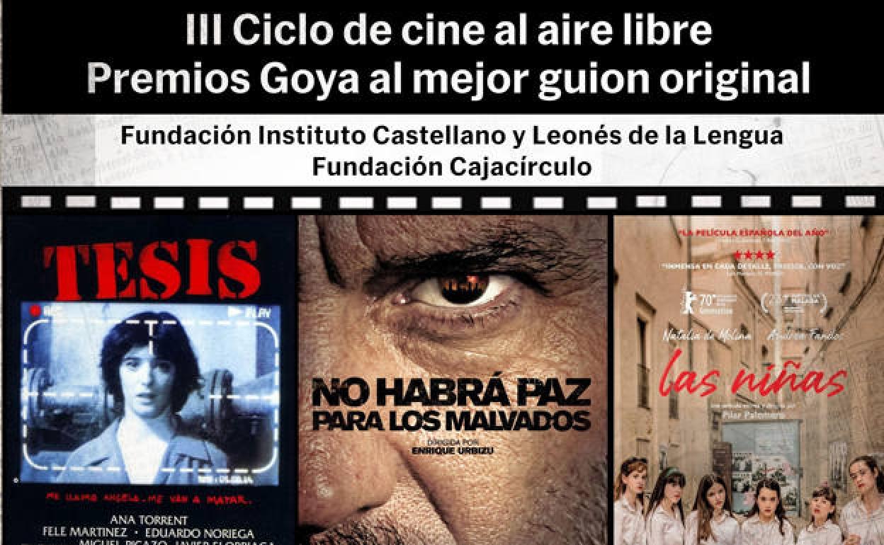 El Palacio de la Isla acoge el ciclo de cine 'Premios Goya al mejor guion original'