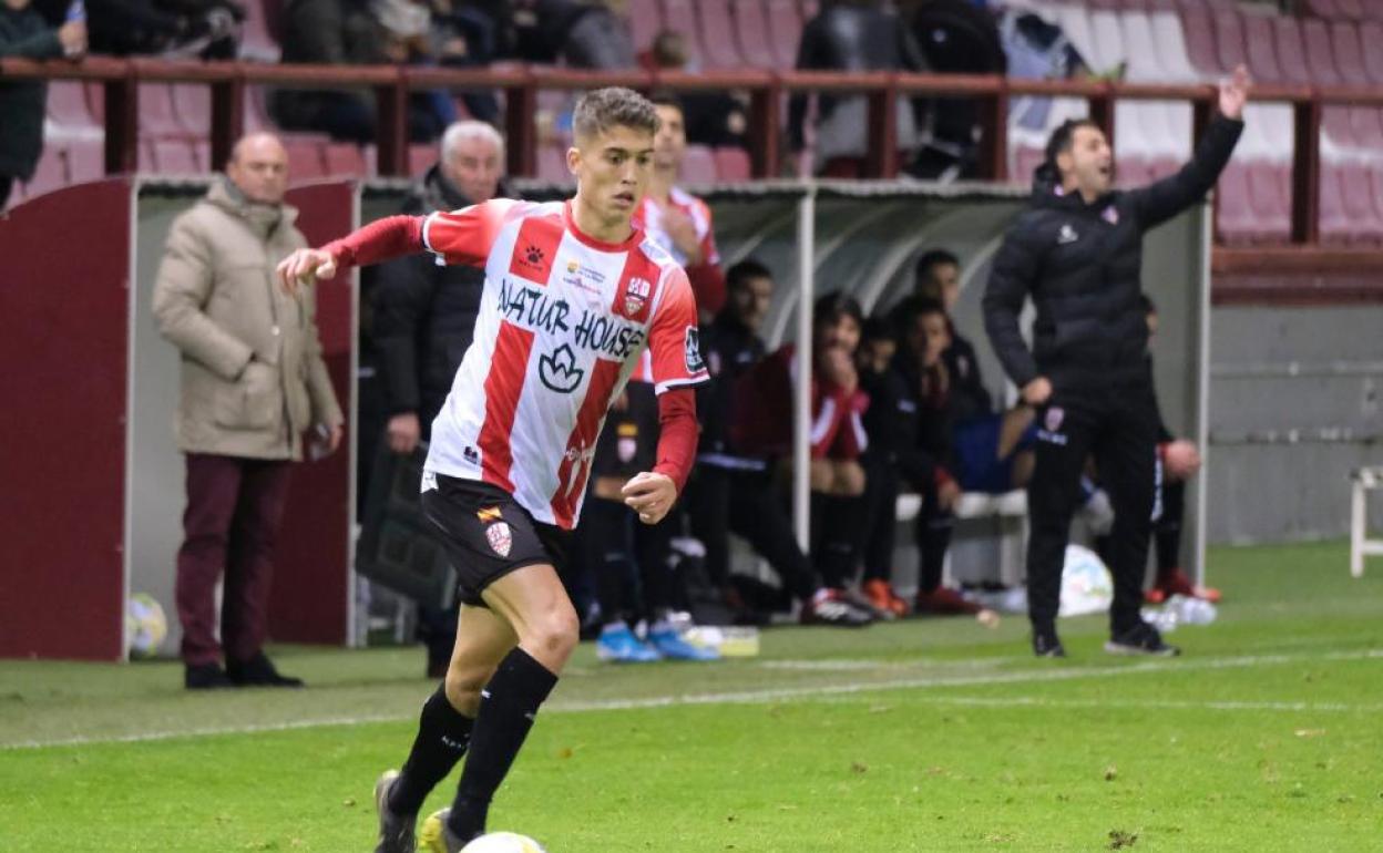 Iago López fue una pieza clave en el Logroñés. 