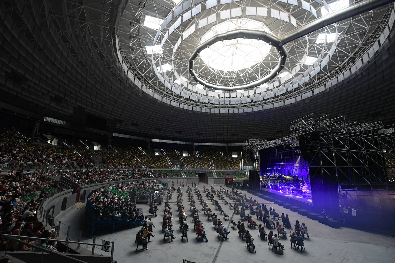 Concierto de Pablo López dentro de los actos de conmemoración del VIII Centenario de la catedral de Burgos