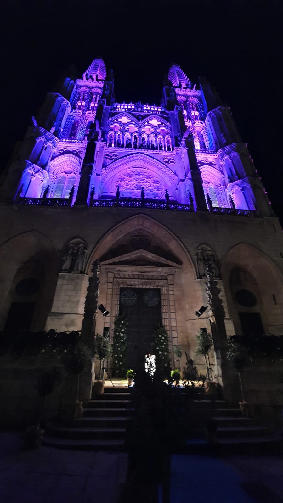 Concierto de Pablo López dentro de los actos de conmemoración del VIII Centenario de la catedral de Burgos