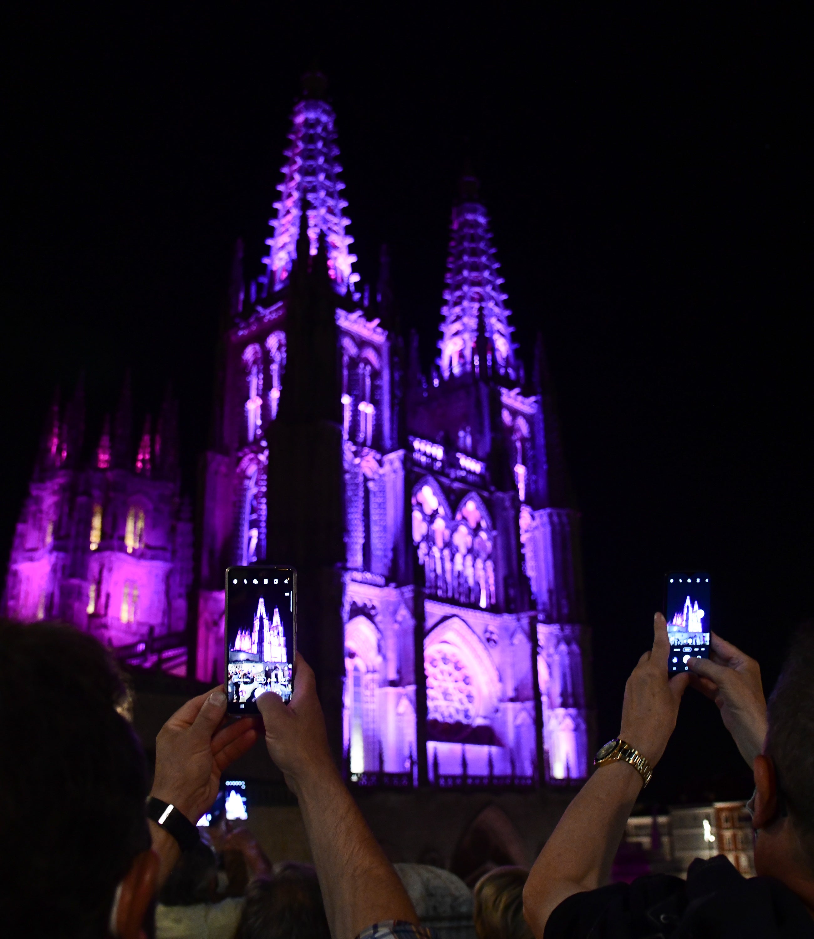 Concierto de Pablo López dentro de los actos de conmemoración del VIII Centenario de la catedral de Burgos