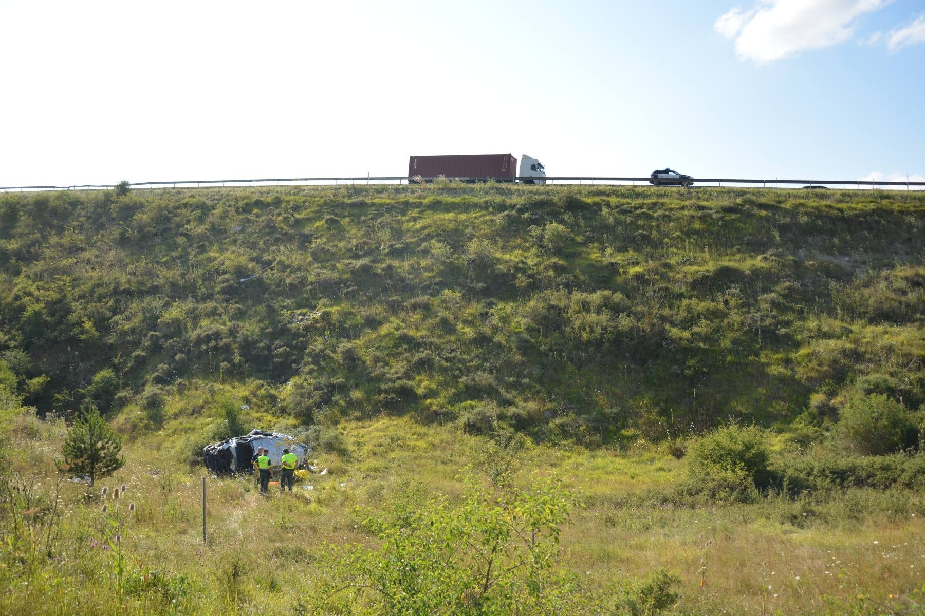 Fotos: Accidente en Monasterio de Rodilla