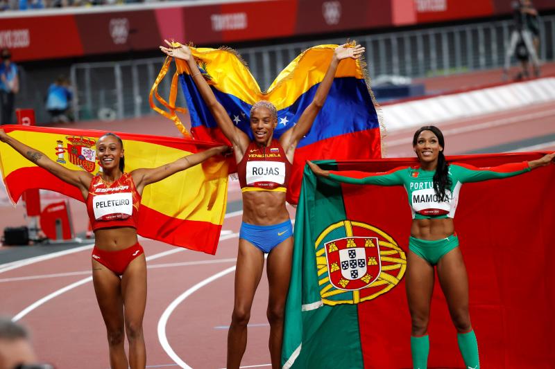 Fotos: Ana Peleteiro, bronce en triple salto