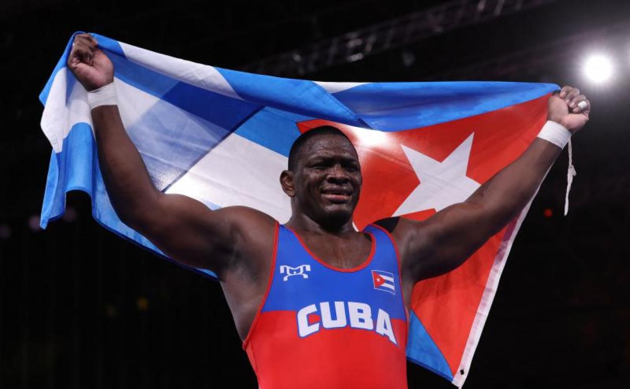 El cubano Mijaín López.