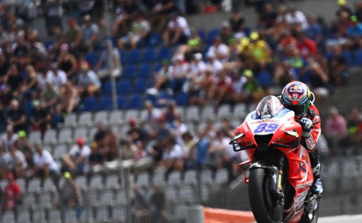 Jorge Martín en el circuito Red Bull Ring