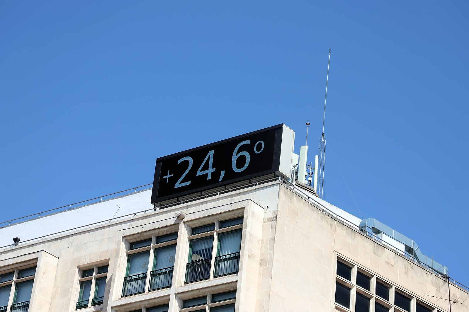 Las terrazas a la sombra han sido parada obligatoria para muchos. 