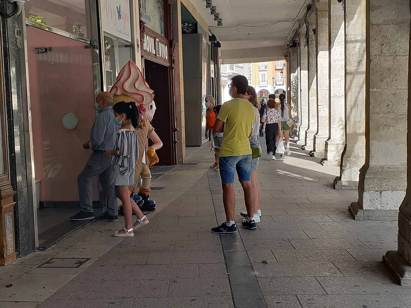 Los termómetros de la capital han alcanzado los 35,4º C durante la tarde del miércoles.
