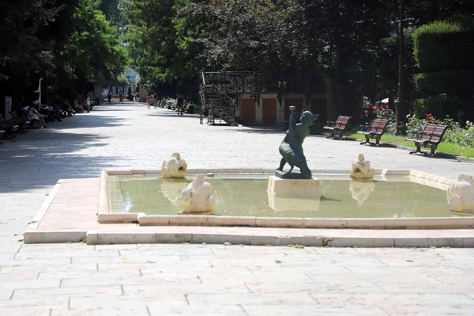 Los termómetros de la capital han alcanzado los 35,4º C durante la tarde del miércoles.