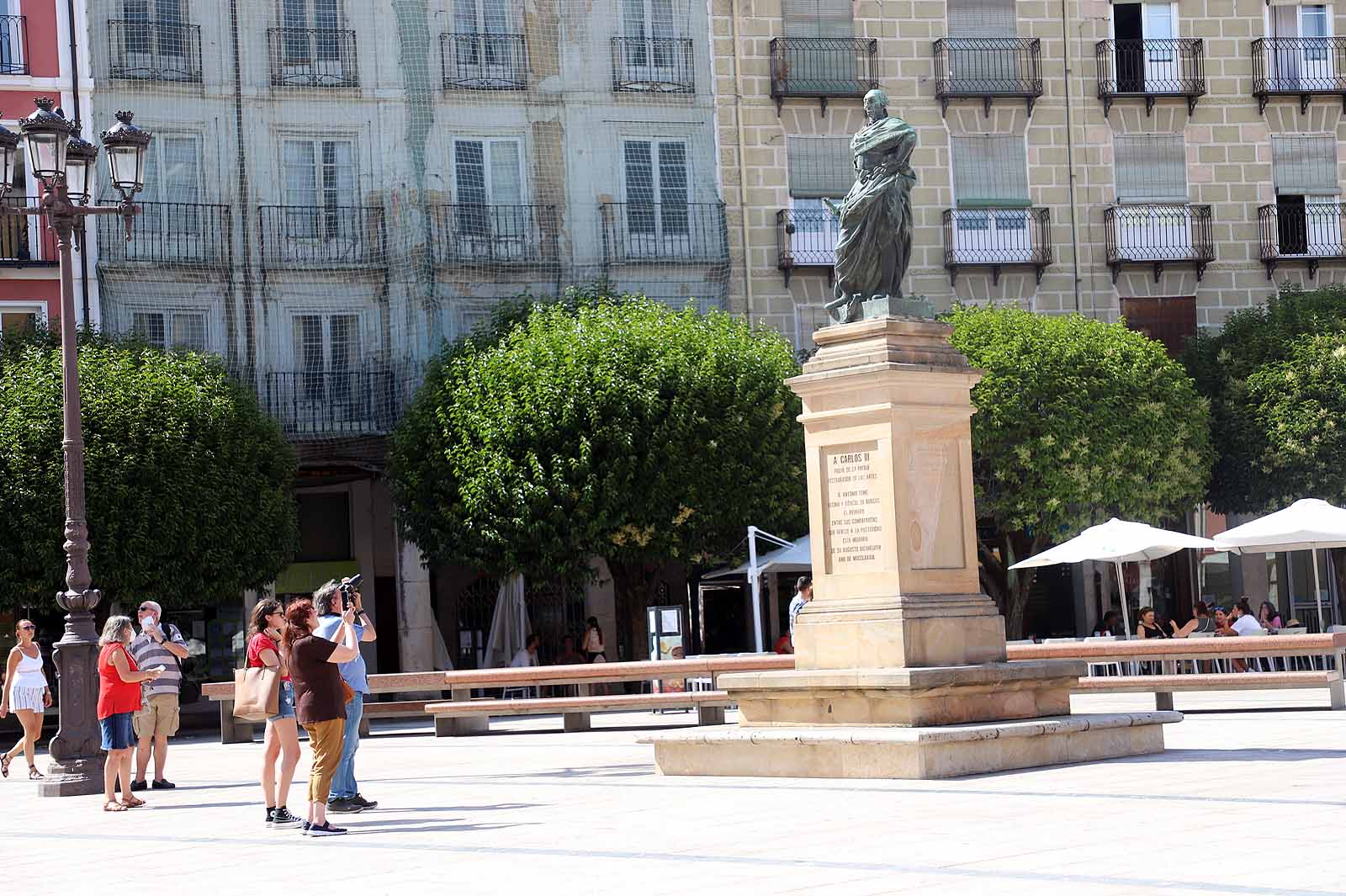 Los termómetros de la capital han alcanzado los 35,4º C durante la tarde del miércoles.