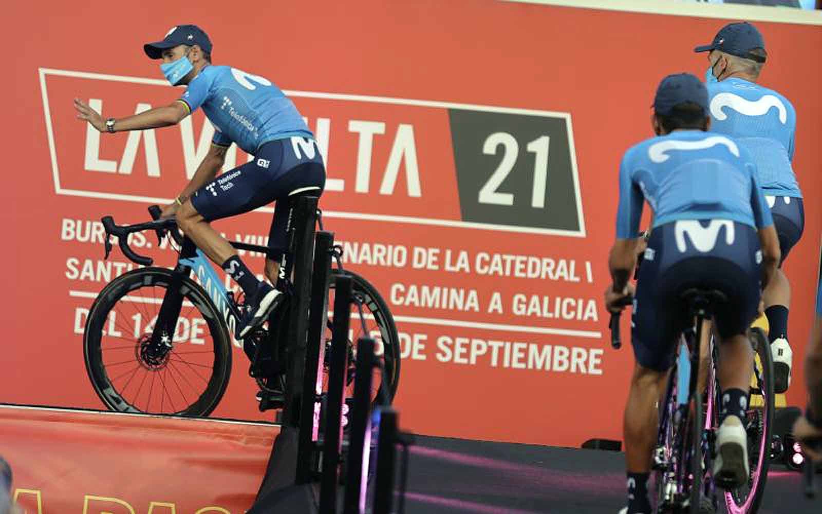 Fotos: Los mejores ciclistas del circuito ya están en Burgos