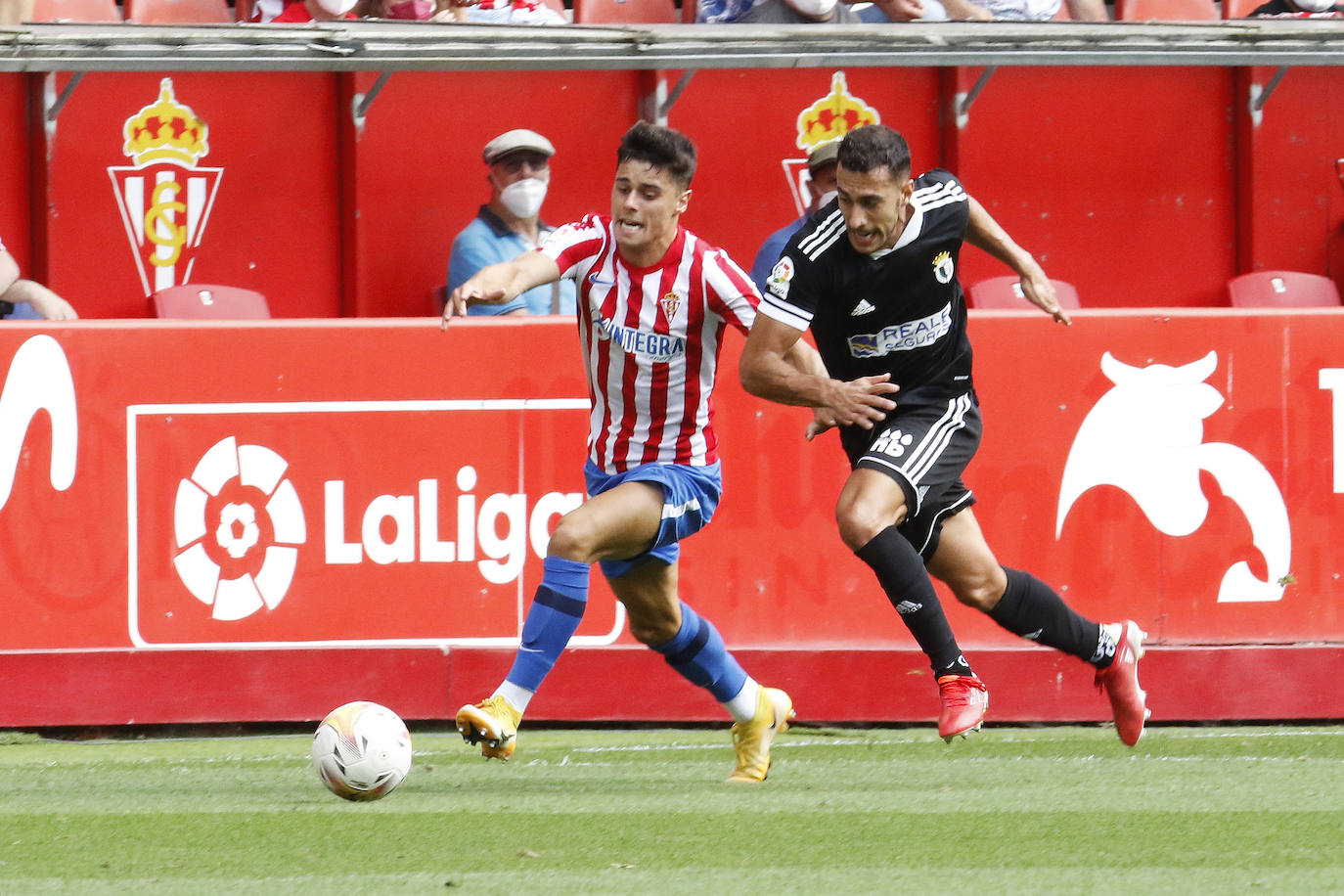 Los de Calero pierden por la mínima ante el Sporting de Gijón.