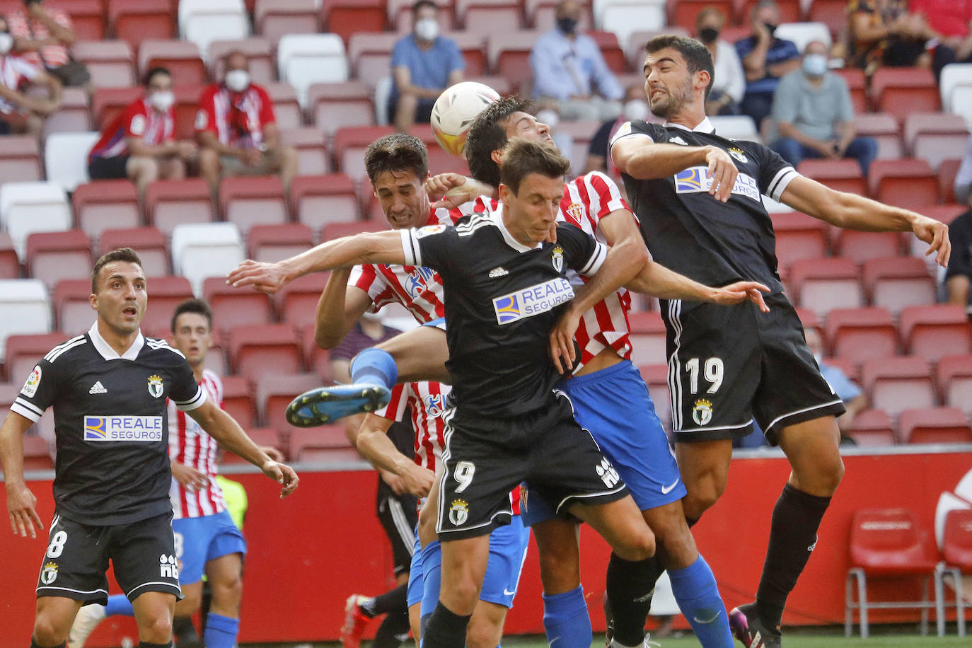 Los de Calero pierden por la mínima ante el Sporting de Gijón.