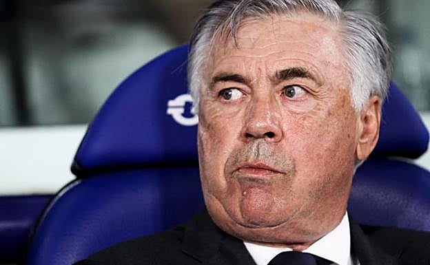 Carlo Ancelotti, entrenador del Real Madrid. 