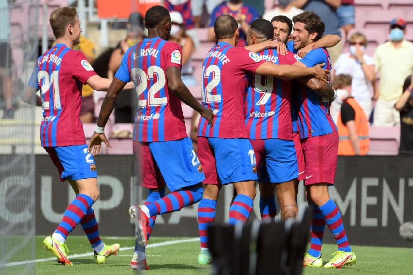 Fotos: Las mejores imágenes del Barça-Getafe, en directo