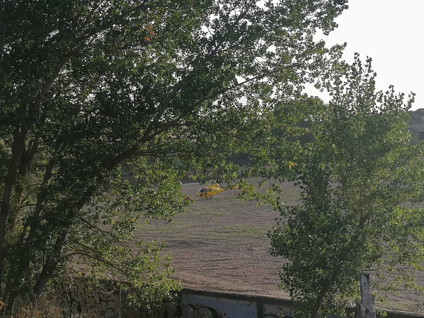 Fotos: Los bomberos intervien en un incendio en la zona de la Universidad de Burgos