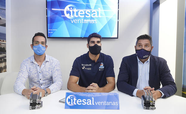 Presentación de Dani Díez en la sede de Itesal Ventanas. 