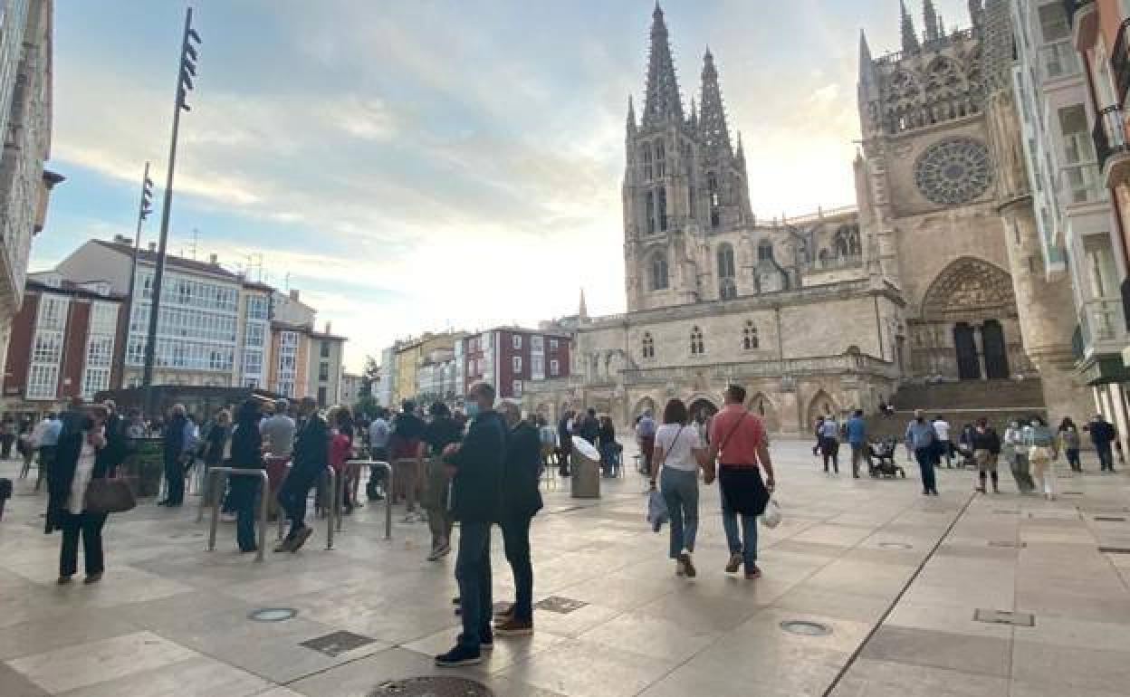 Los contagios se ralentizan en Burgos aunque a un ritmo lento.