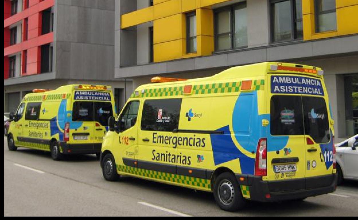 Ambulancias de Burgos. 