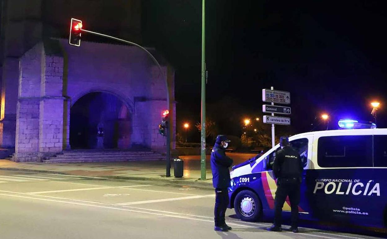 Imagen de archivo de un control de Policía Nacional.