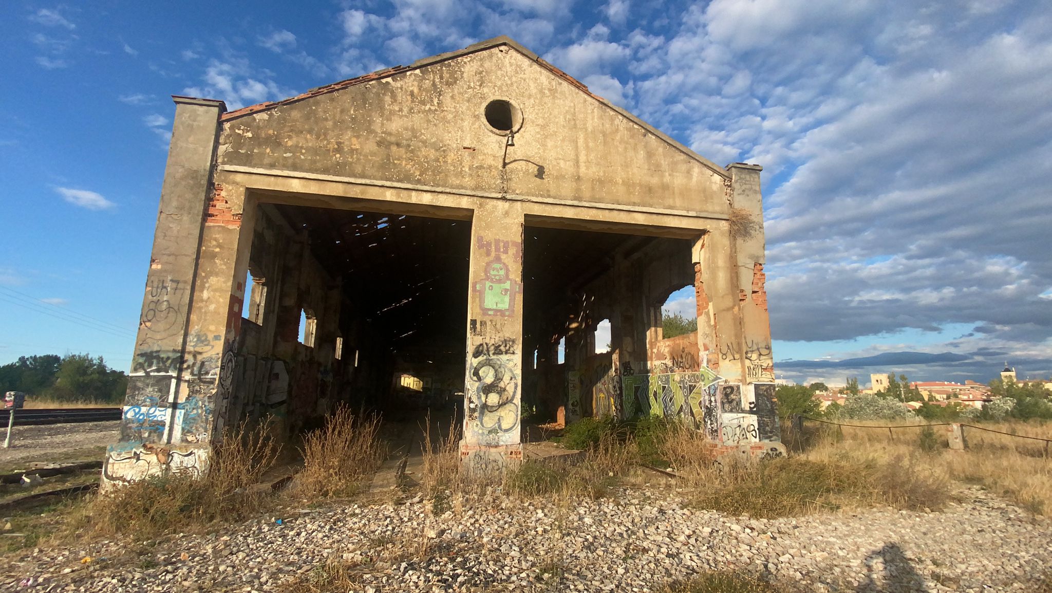 Fotos: La estación fantasma de Aranda de Duero fue campo de concentración durante la Guerra Civil