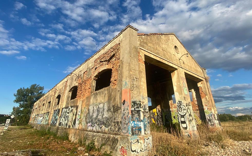 La estación fantasma que albergó el campo de prisioneros en Aranda de Duero