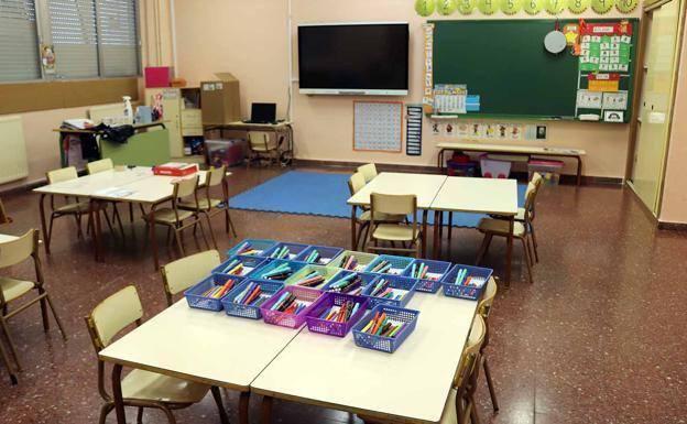 La covid obliga a cerrar una nueva aula en Burgos en la última semana