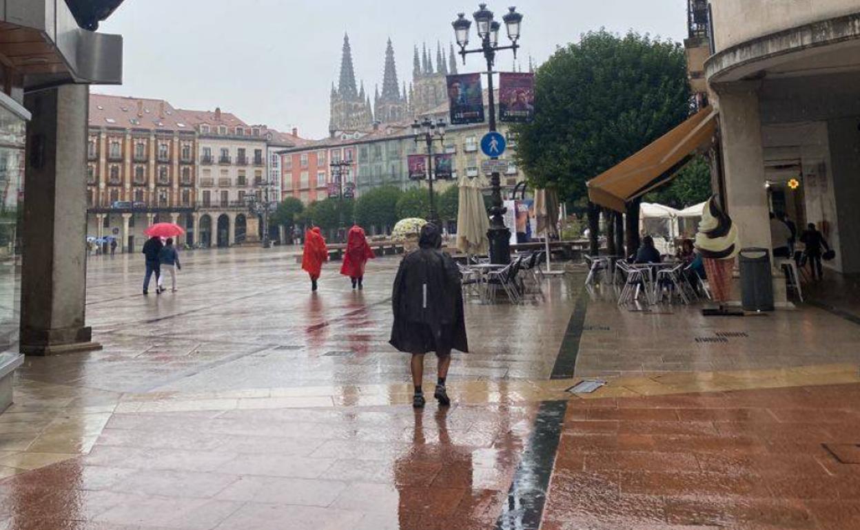 La lluvia será protagonista mañana sábado. 