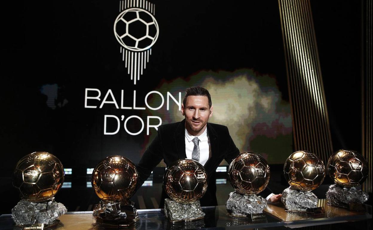 Leo Messi fue el último ganador del Balón de Oro. 
